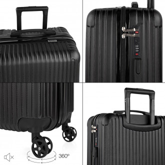 Medium rigid/soft suitcases with a capacity of L