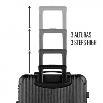 Medium rigid/soft suitcases with a capacity of L