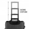 Medium rigid/soft suitcases with a capacity of L