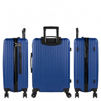 Medium rigid/soft suitcases with a capacity of L