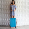 Havel rigid medium suitcases with a capacity of 58 L