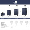Havel rigid medium suitcases with L capacity