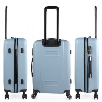 Valises rigides Tiber moyennes avec capacité L