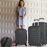Simoa rigida medium suitcases with a capacity of 72.5 L