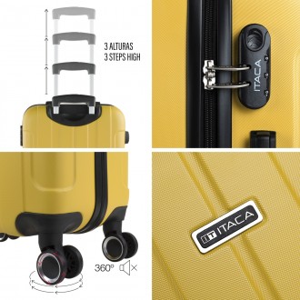 Havel rigid medium suitcases with L capacity