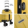 Havel rigid medium suitcases with L capacity