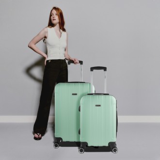 Valises moyennes rigides Havel d'une capacité de 58 L