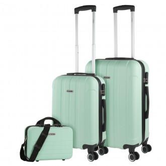 Havel rigid medium suitcases with L capacity