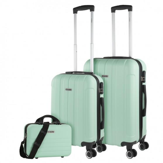 Havel rigid medium suitcases with L capacity