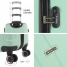 Havel rigid medium suitcases with L capacity