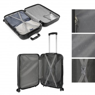 Havel rigid medium suitcases with a capacity of 91 L