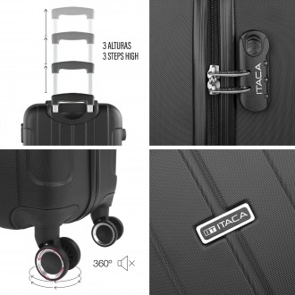 Havel rigid medium suitcases with a capacity of 91 L