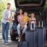 Havel rigid medium suitcases with L capacity