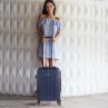 Set of 2/3 suitcases (Cabin, Medium and Large) Havel rigida with capacity of 91 L