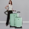 Set of 2/3 suitcases (Cabin, Medium and Large) Havel rigida with capacity of 91 L