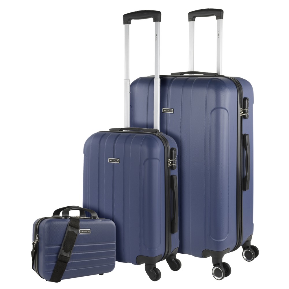Set of 2/3 suitcases (Cabin, Medium and Large) Havel rigida with capacity of L