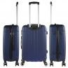 [Set of 3 suitcases (Cabin, Medium and Large)] Rigid Havel with L-capacity