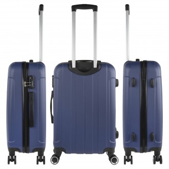 [Set of 3 suitcases (Cabin, Medium and Large)] Rigid Havel with L-capacity