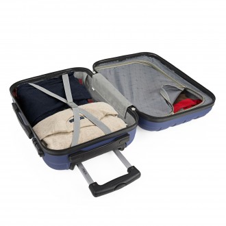[Set of 3 suitcases (Cabin, Medium and Large)] Rigid Havel with L-capacity