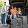 Valises rigides Sevron moyennes d'une capacité de 68 L