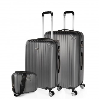 Valises rigides Sevron moyennes avec capacité L