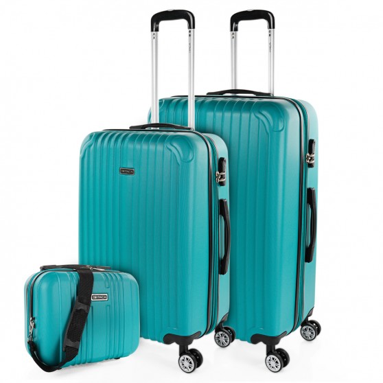 Valises rigides Sevron moyennes avec capacité L