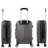 Set di 2/3 valigie (Cabina, Media e Grande) Sevron rigida con capacità di 104 L