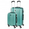 Set di 2/3 valigie (Cabina, Media e Grande) Sevron rigida con capacità di 104 L