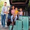 Set di 2/3 valigie (Cabina, Media e Grande) Sevron rigida con capacità di L