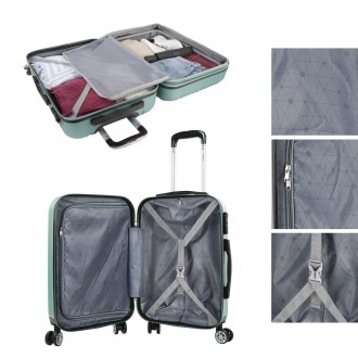 Valise cabine + trousse de toilette Itaca Sevron