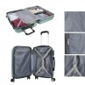 Valise cabine + trousse de toilette Itaca Sevron