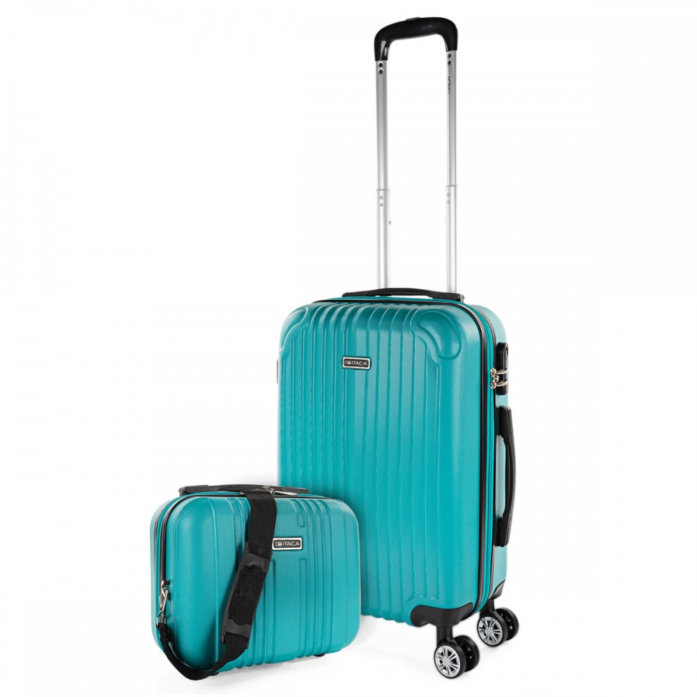 Valise cabine + trousse de toilette Itaca Sevron