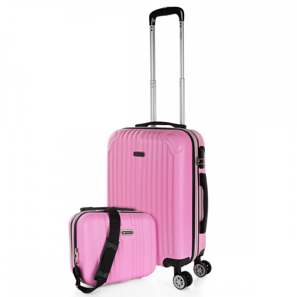 Suitcase cabin+toiletry bag Itaca Sevron