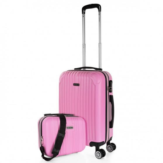 Suitcase cabin+toiletry bag Itaca Sevron