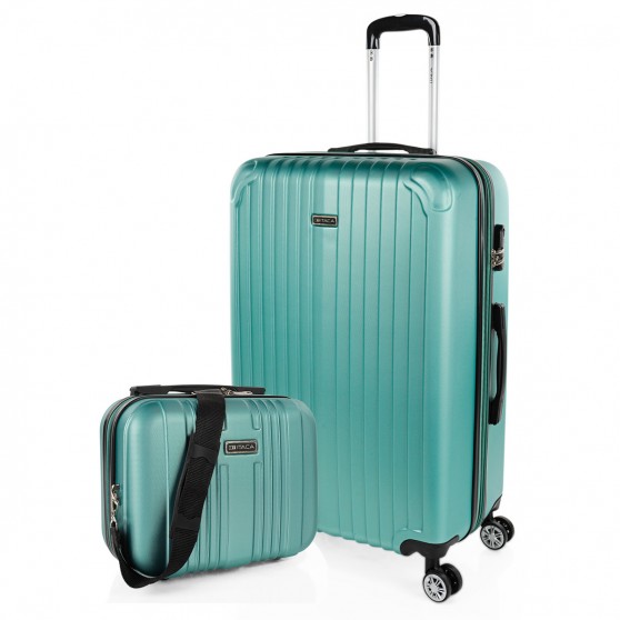 Koffer 70Cm + Kulturbeutel Itaca Sevron