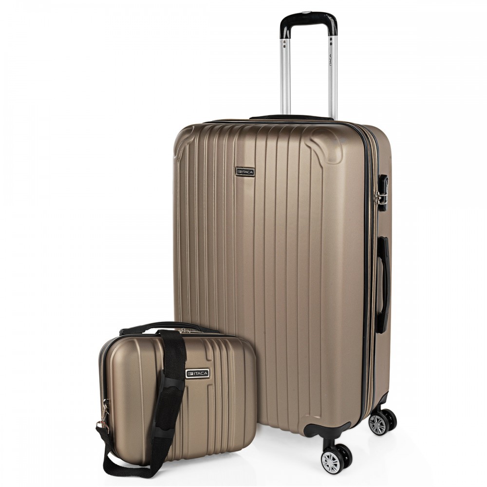 Valigia 70Cm+Borsa da toilette Itaca Sevron