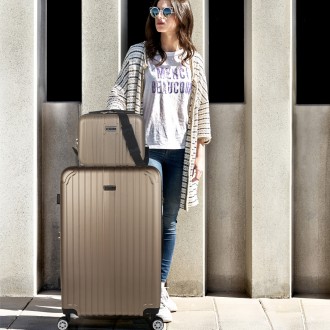 Valise 70Cm+Trousse de toilette Itaca Sevron