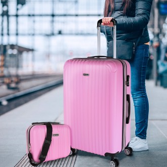 Valigia 70Cm+Borsa da toilette Itaca Sevron