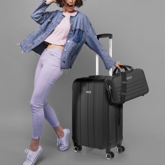 Valises moyennes rigides Havel avec capacité L