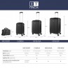 Valises moyennes rigides Havel avec capacité L