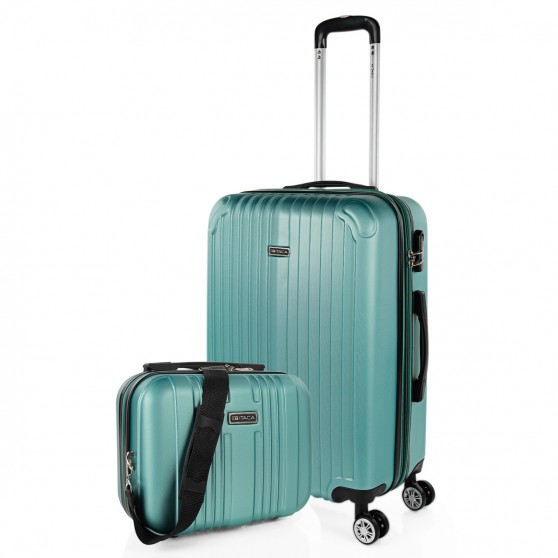 Valise 60Cm+Trousse de toilette Itaca Sevron