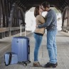 Suitcase 60Cm+Toiletry bag Itaca Sevron