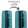 Valigia 60Cm + Borsa da toilette Itaca Sevron
