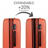 Valigia 60Cm + Borsa da toilette Itaca Sevron