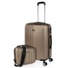 Valigia 60Cm + Borsa da toilette Itaca Sevron