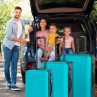 Medium Tiber rigid suitcases with L-capacity