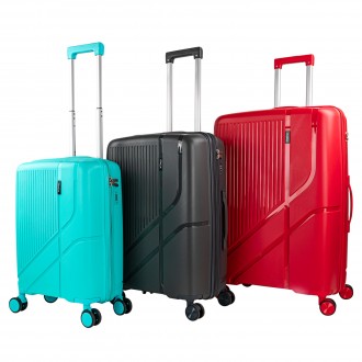 Valises moyennes rigides/souples d une capacité de L