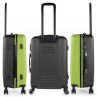 Set of 2/3 suitcases (Cabin, Medium and Large) Tiber rigida with capacity of L