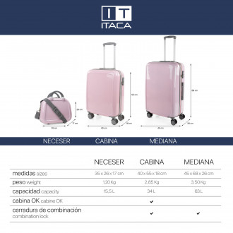 Medium cases Rigid/soft stickers with L-capacity