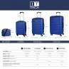 Valises moyennes rigides Simoa avec capacité L